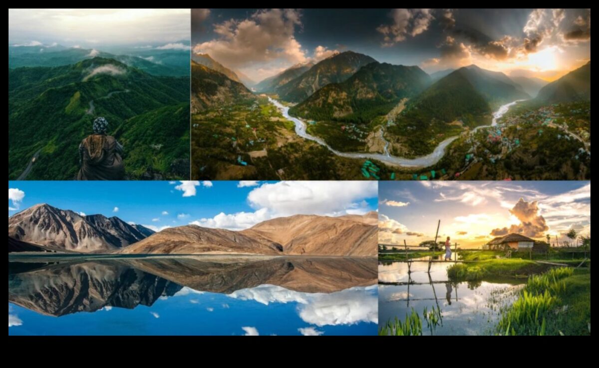 سيمفونية الألوان: مغامرات تصوير المناظر الطبيعية النابضة بالحياة