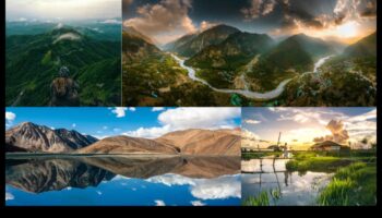 سيمفونية الألوان: مغامرات تصوير المناظر الطبيعية النابضة بالحياة