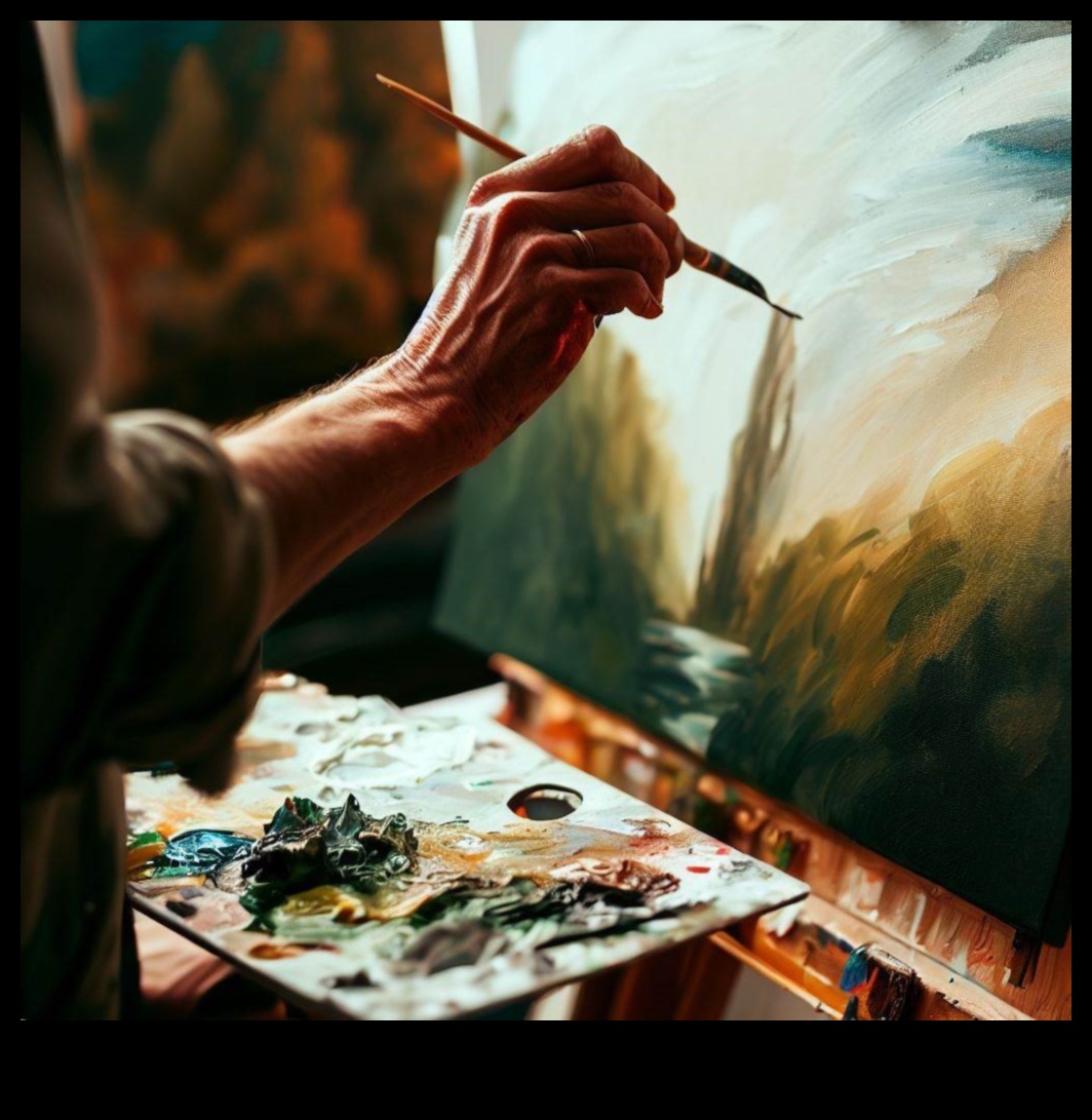 روائع على القماش: لوحات المناظر الطبيعية