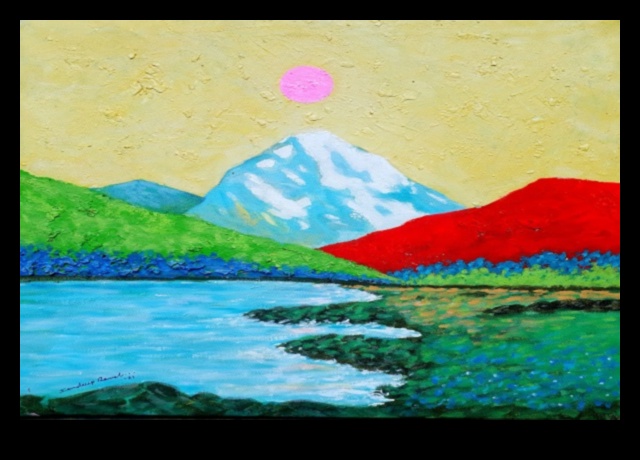 روائع على القماش: لوحات المناظر الطبيعية