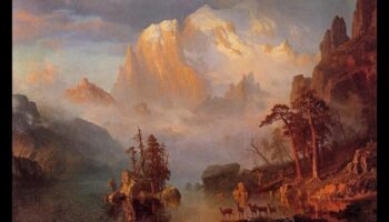 روائع على القماش: لوحات المناظر الطبيعية