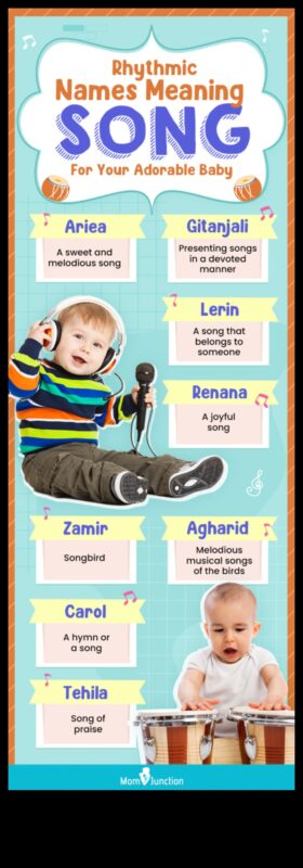 إيقاعات مشعة: أسماء الأطفال الموسيقية واللحنية