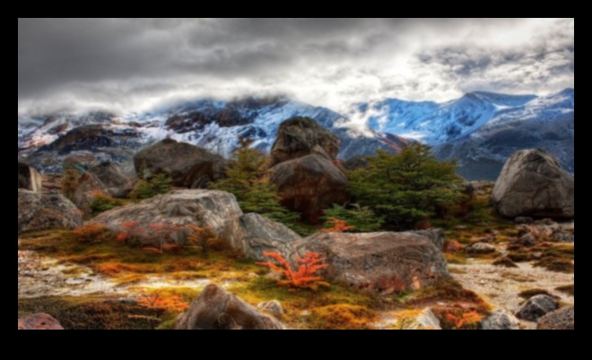 لوحة الأرض: تصوير المناظر الطبيعية المبهرة