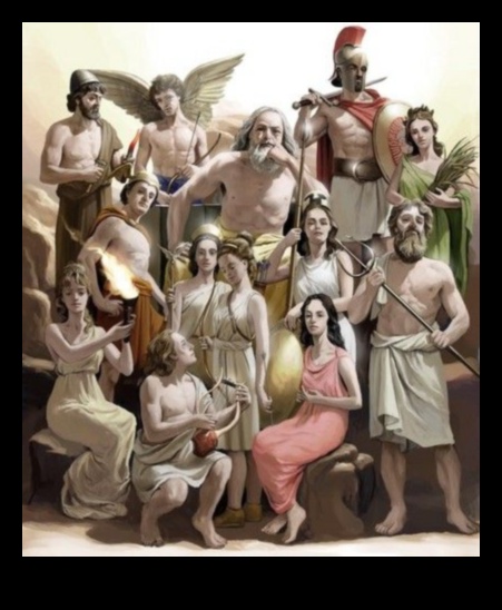 صور البانثيون: الآلهة والإلهات في الفن اليوناني