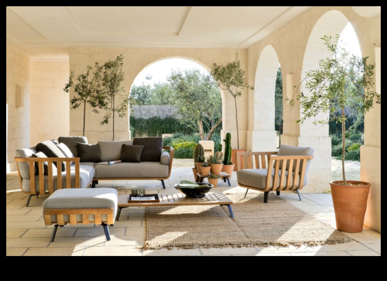 تصميمات أثاث الحدائق المنحوتة من Serenity Timeless والتي ستصمد أمام اختبار الزمن 4 الصفاء المنحوت: عجائب أثاث الحدائق العصرية