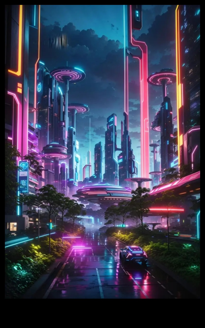 اليوتوبيا الحضرية: استكشاف الفن المعاصر لحياة المدينة