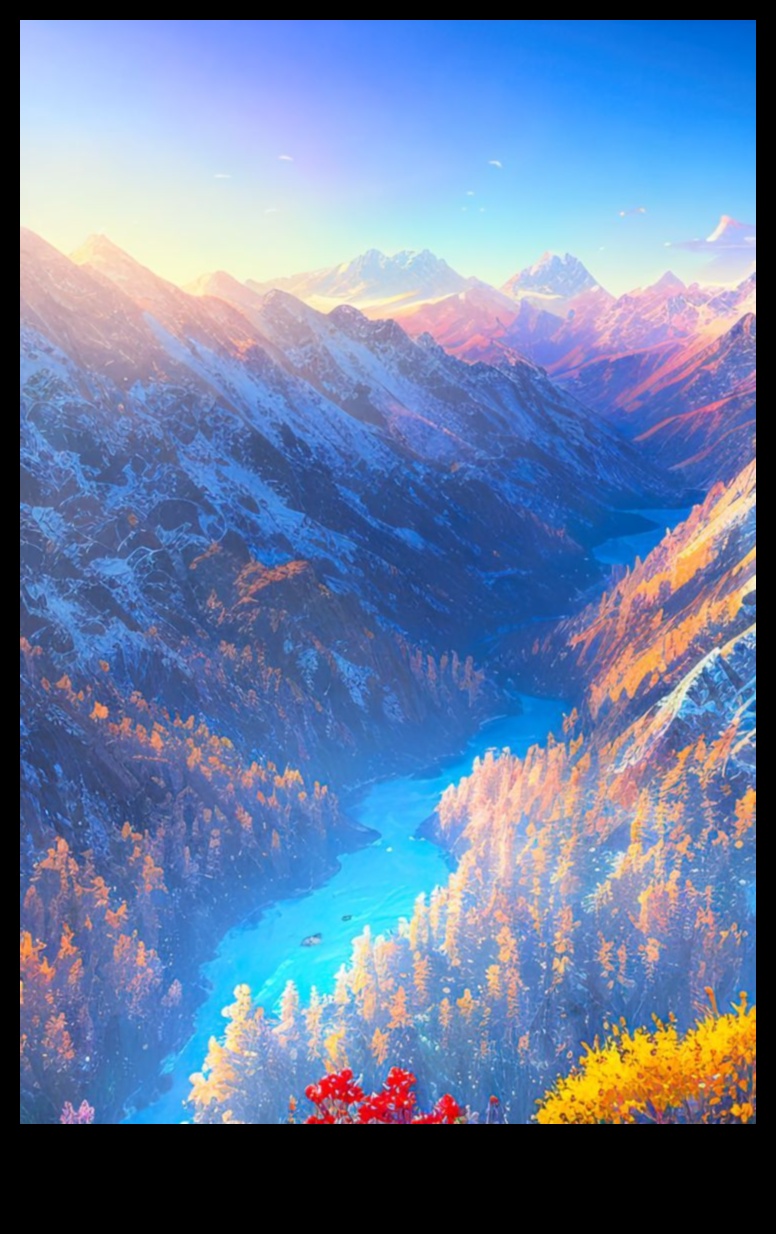 رحلة إلى الصفاء: مناظر طبيعية خلابة