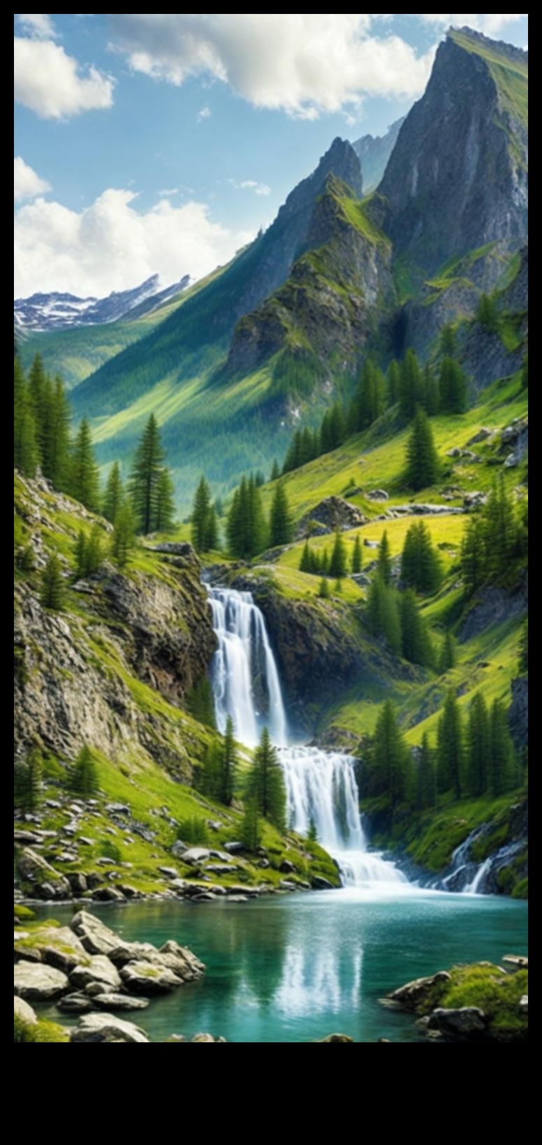 رحلة إلى الصفاء: مناظر طبيعية خلابة