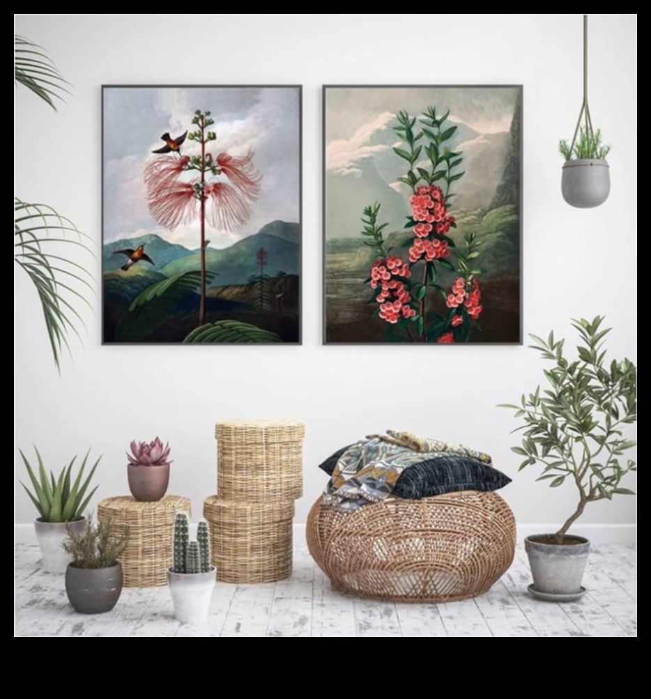 قماش نباتي: تحويل المساحات بفن الحديقة