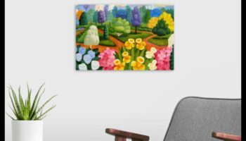 قماش نباتي: تحويل المساحات بفن الحديقة