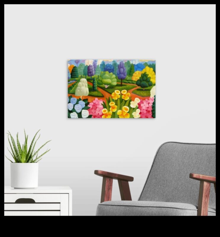 قماش نباتي: تحويل المساحات بفن الحديقة