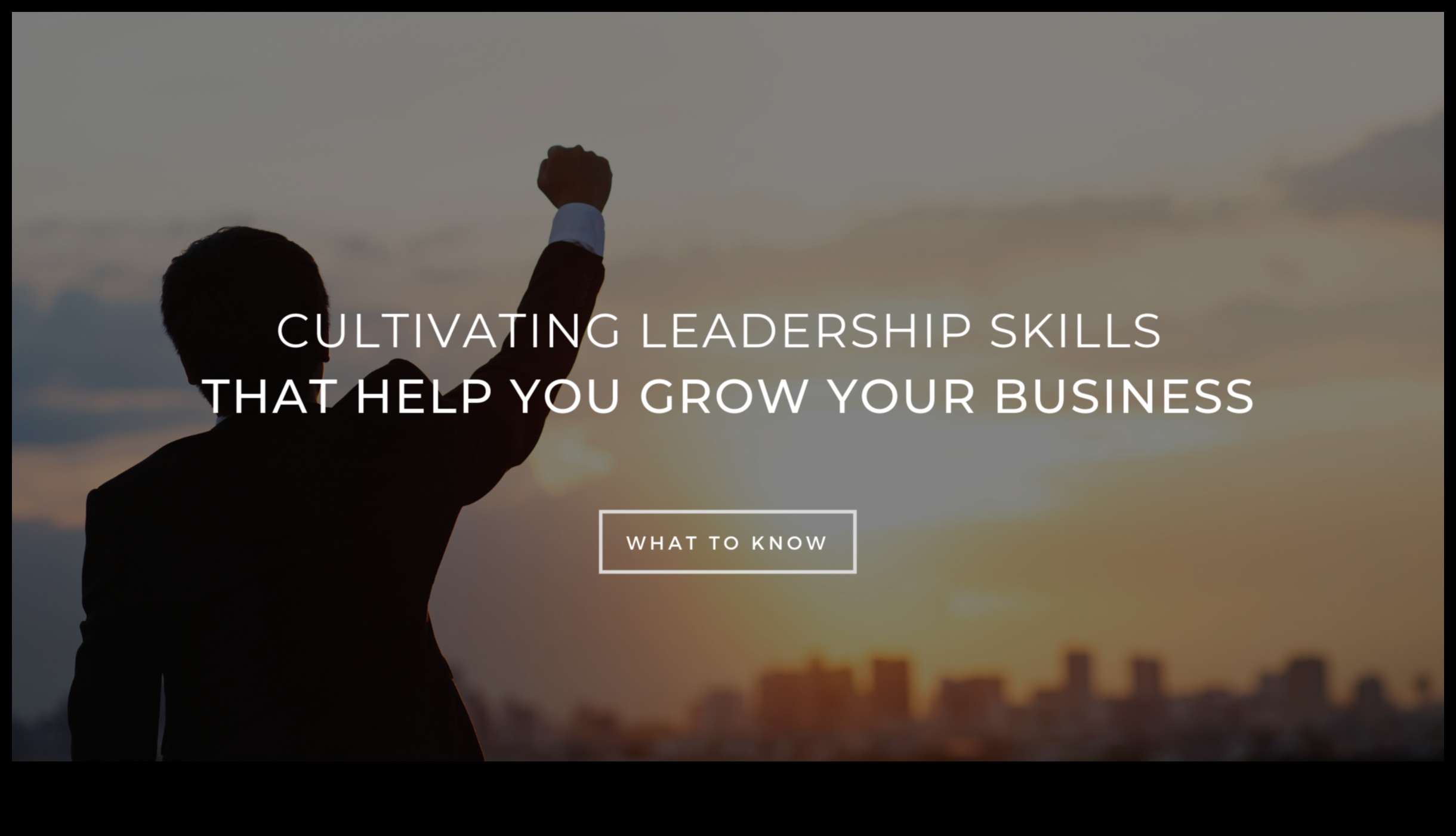 زراعة النجاح: قوة قيادة الأعمال الاستراتيجية